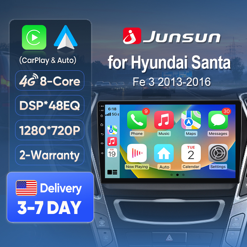 Korean Lifestyle Products - Junsun AI голосовой автомобильный стерео радио